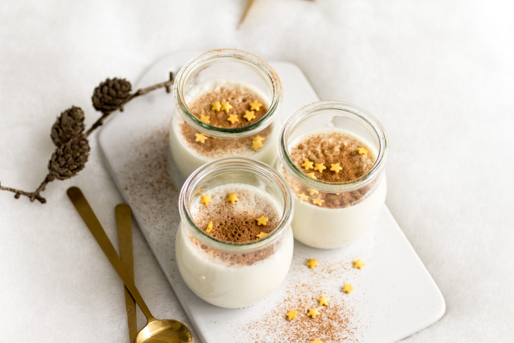 Marzipan-Panna-Cotta - ein schnelles Dessert zu Weihnachten • House No 37