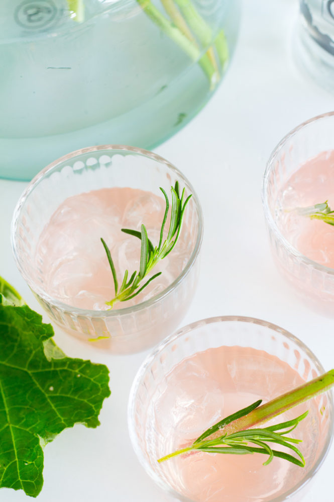 Frühlingsgefühle im Glas Rhabarber trifft Gin • House No 37