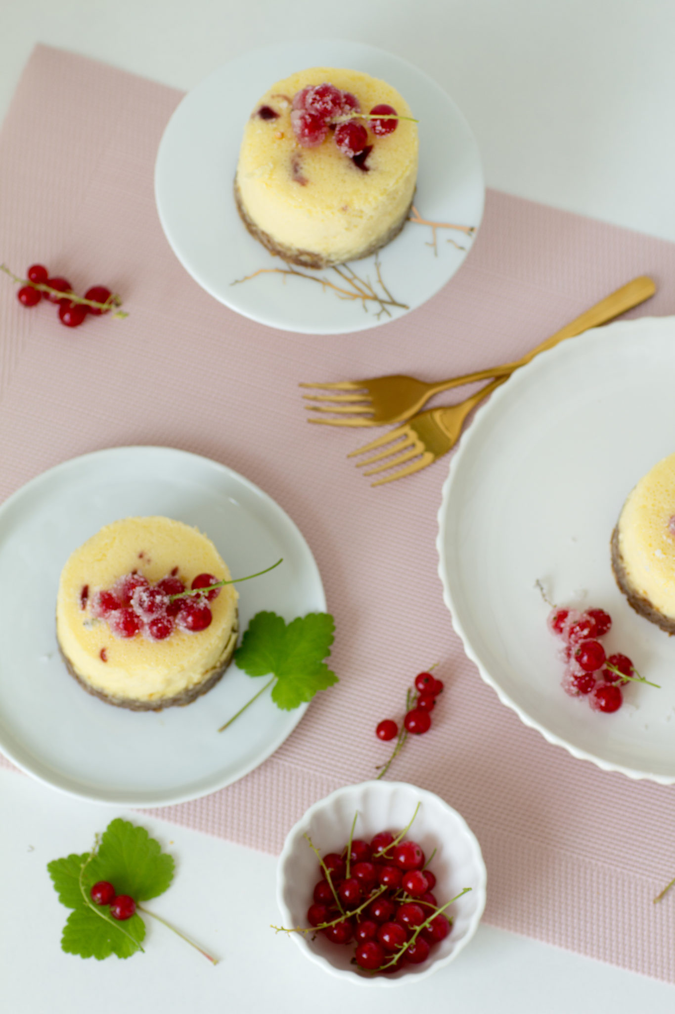 Summertime - Johannisbeer-Frischkäse-Törtchen • House No 37