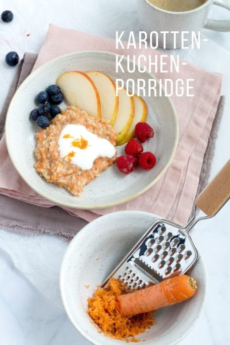 Karottenkuchen-Porridge