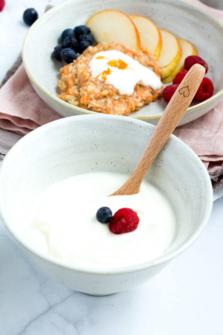 Karottenkuchen-Porridge