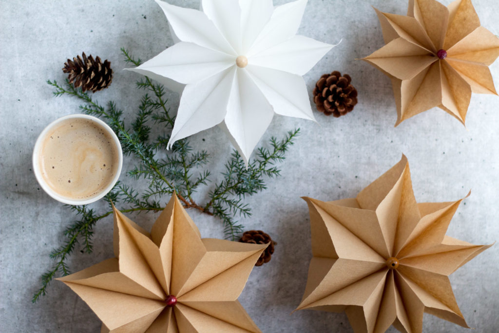 Kaffeefilter Basteln Weihnachten